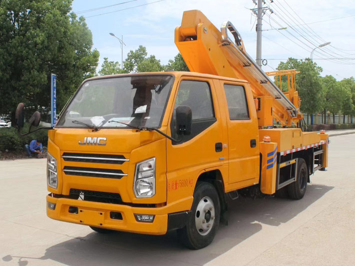 國(guó)六江鈴雙排17.5米直臂高空作業(yè)車(chē)