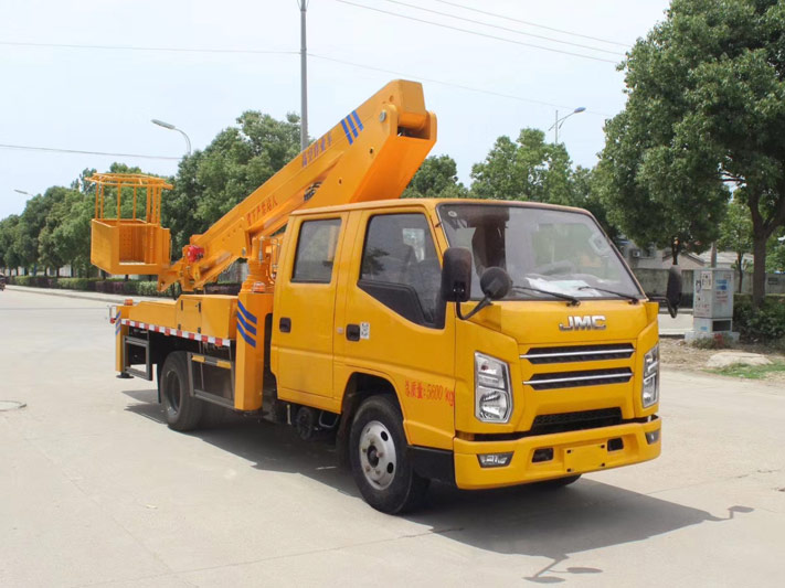 國(guó)六江鈴雙排17.5米直臂高空作業(yè)車(chē)